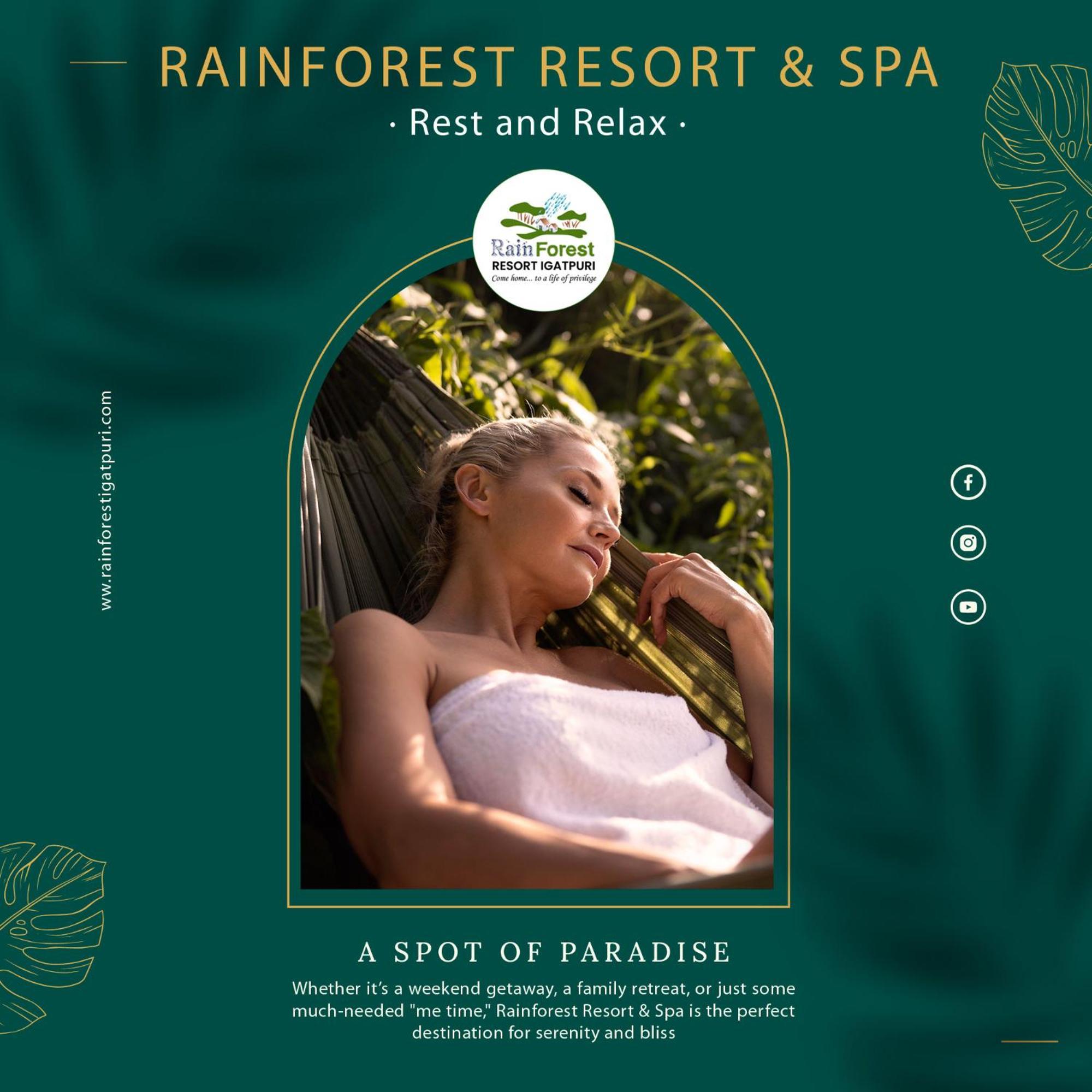 Rainforest Resort And Spa, Igatpuri -Nature'S Luxury Awaits Exterior foto